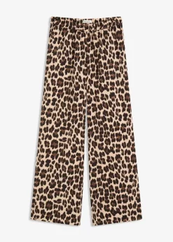 Clearance Palazzo-Hose aus fließendem Satin Damen Bekleidung·Kleider|Hosen