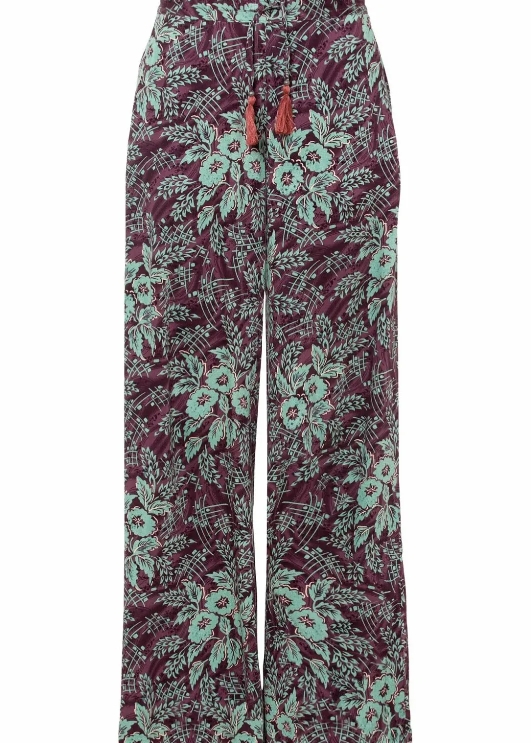 Damen bonprix Bekleidung·Kleider|Hosen|Palazzo-Hose aus fließender Viskose