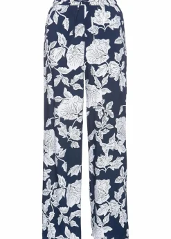 Clearance Palazzo-Hose aus fließender Viskose Damen Nachhaltigere Materialien|Hosen