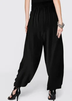 Clearance Palazzo-Hose aus fließender Viskose Damen Bekleidung·Kleider|Hosen