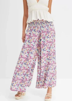 Discount Palazzo-Hose aus fließender Viskose Damen Bekleidung·Kleider|Nachhaltigere Materialien