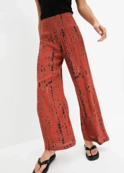 Damen bonprix Nachhaltigere Materialien|Hosen|Palazzo-Hose aus fließender Viskose