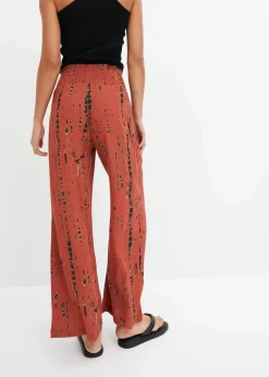 Damen bonprix Nachhaltigere Materialien|Hosen|Palazzo-Hose aus fließender Viskose