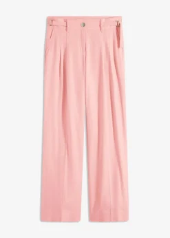 Hot Palazzo-Hose aus leichtem Leinen-Mix Damen Hosen|Bekleidung·Kleider