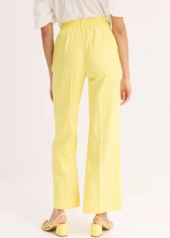 New Palazzo-Hose aus Leinen-Mix Damen Bekleidung·Kleider|Hosen