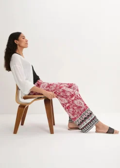 Clearance Palazzo-Hose aus softem Viskose-Mix Damen Nachhaltigere Materialien|Hosen