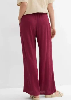 Damen bonprix Nachhaltigere Materialien|Hosen|Palazzo-Hose aus softer Viskose