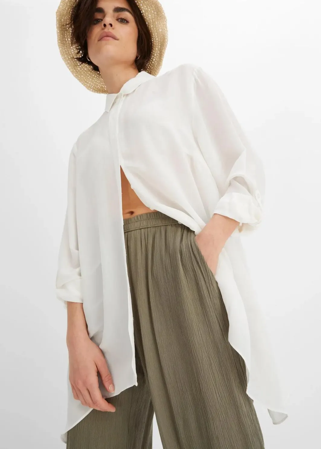 Hot Palazzo-Hose aus softer Viskose Damen Bekleidung·Kleider|Hosen