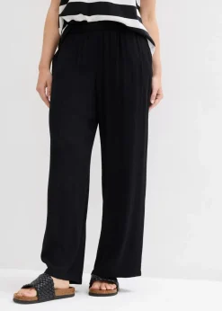 Damen bonprix Nachhaltigere Materialien|Hosen|Palazzo-Hose aus softer Viskose