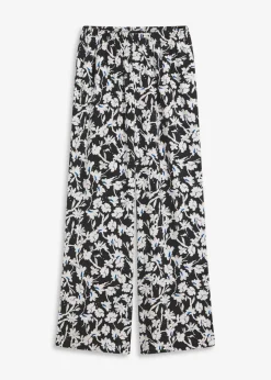 Clearance Palazzo-Hose aus strukturiertem Material Damen Bekleidung·Kleider|Hosen