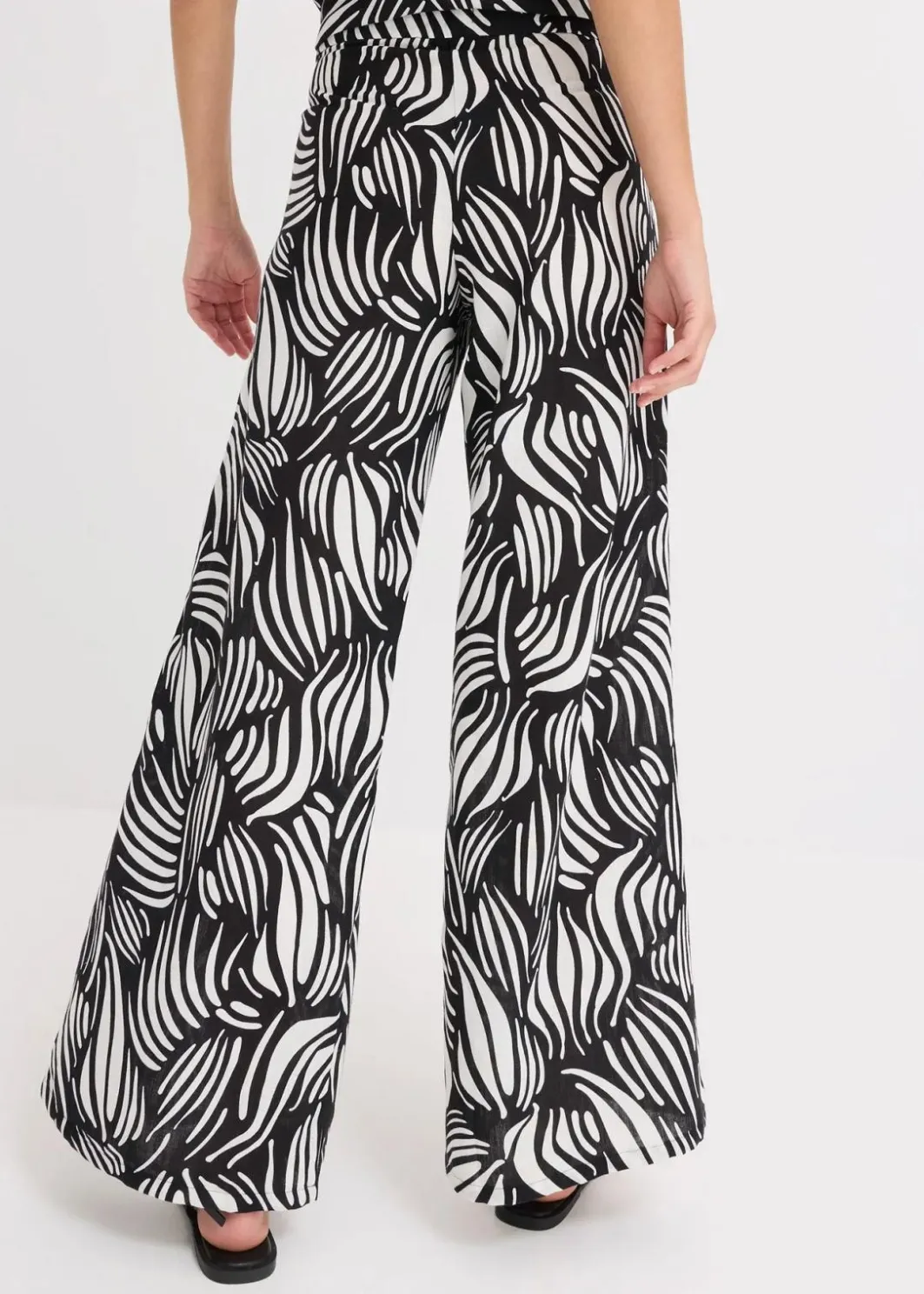 New Palazzo-Hose mit Bequembund Damen Bekleidung·Kleider|Hosen