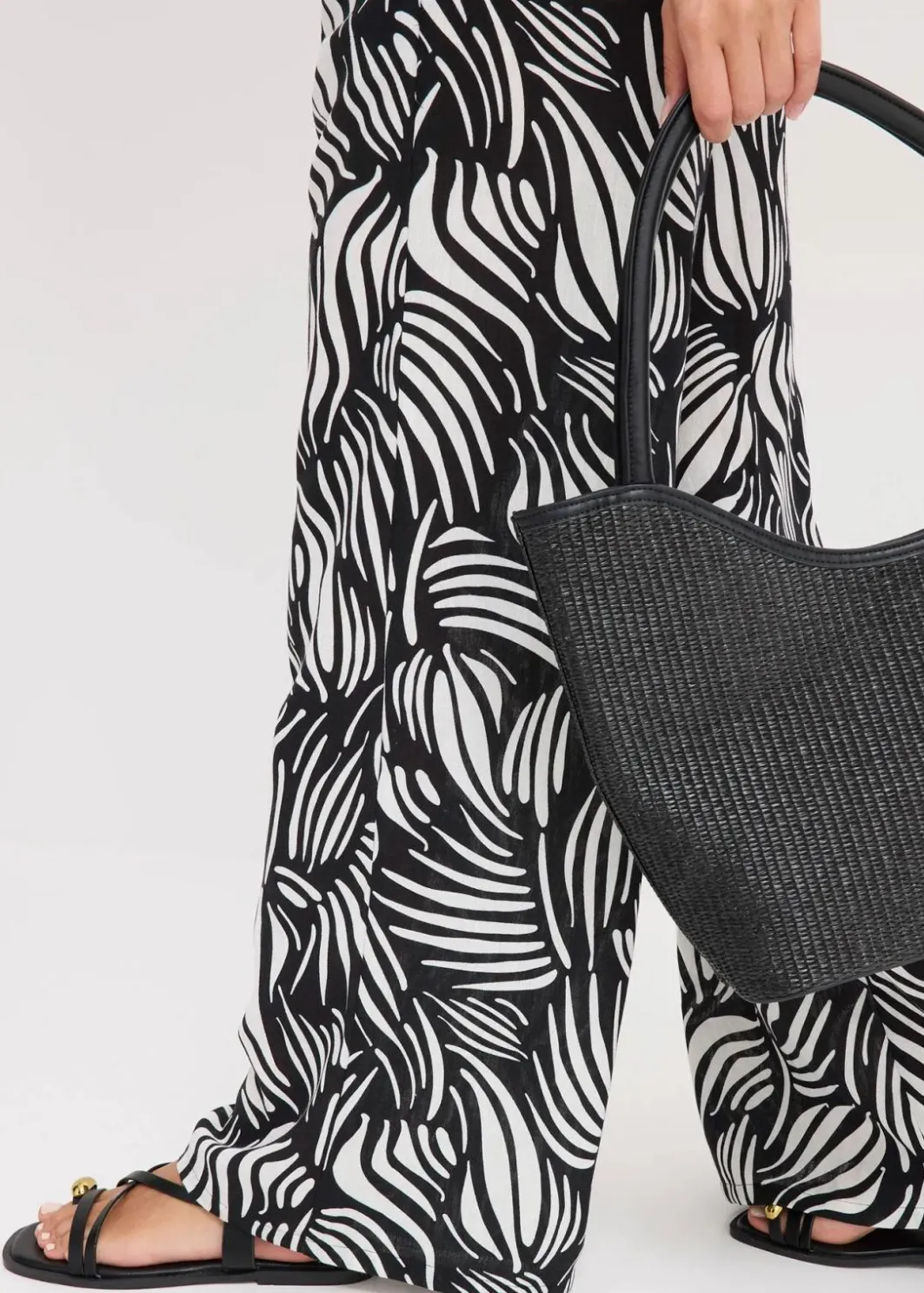 New Palazzo-Hose mit Bequembund Damen Bekleidung·Kleider|Hosen