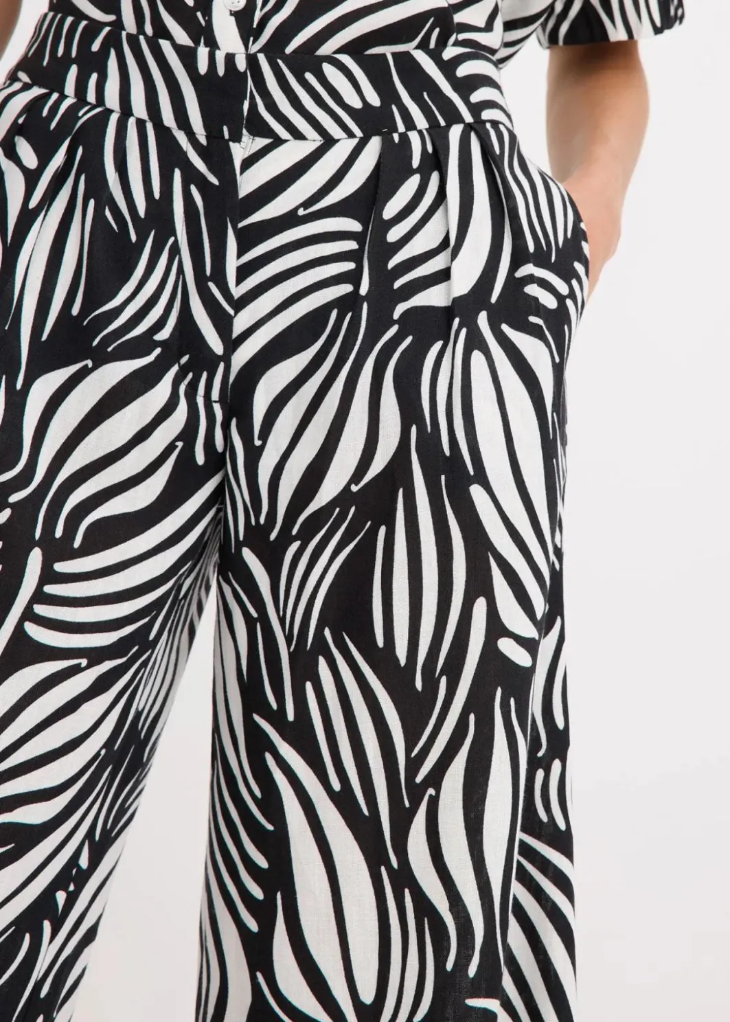 New Palazzo-Hose mit Bequembund Damen Bekleidung·Kleider|Hosen