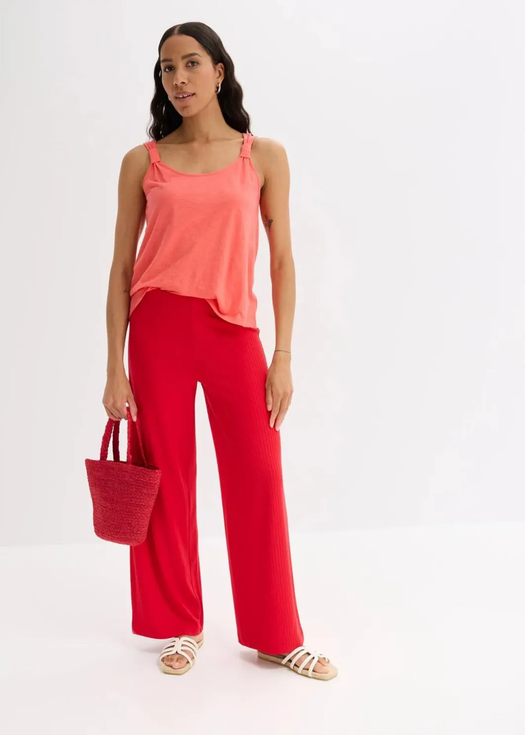 Discount Palazzo-Hose mit Bequembund Damen Hosen|Bekleidung·Kleider
