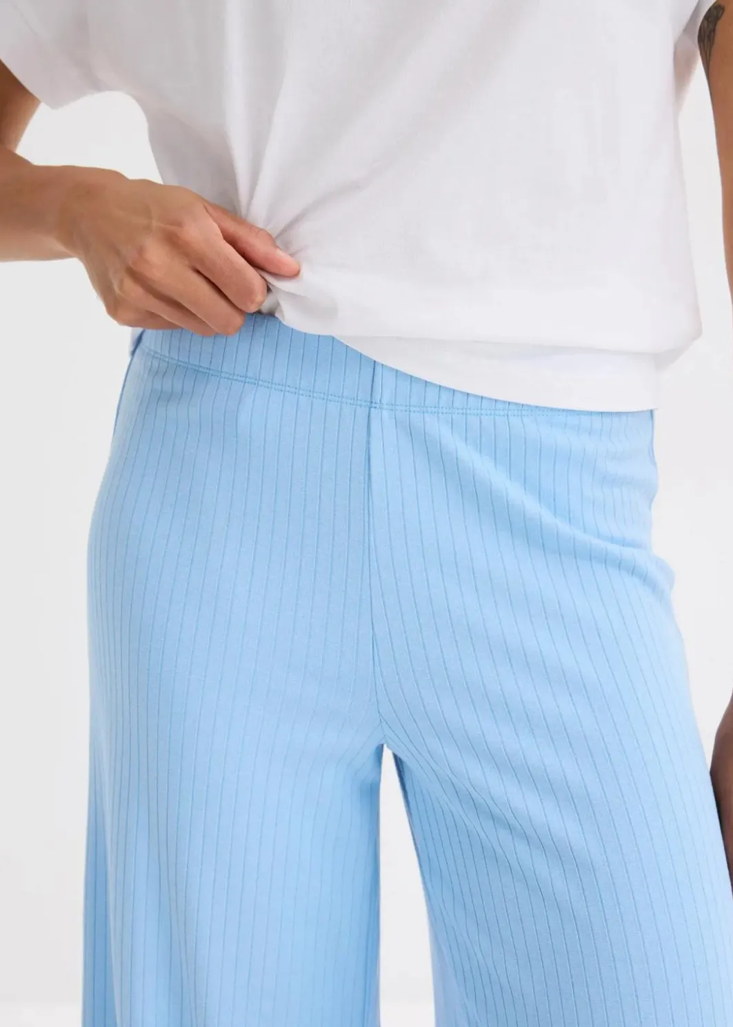 Clearance Palazzo-Hose mit Bequembund Damen Bekleidung·Kleider|Hosen