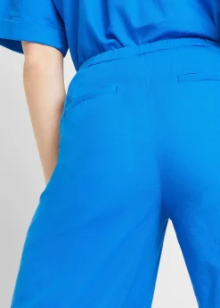 Hot Palazzo-Hose mit Leinen Damen Hosen|Bekleidung·Kleider