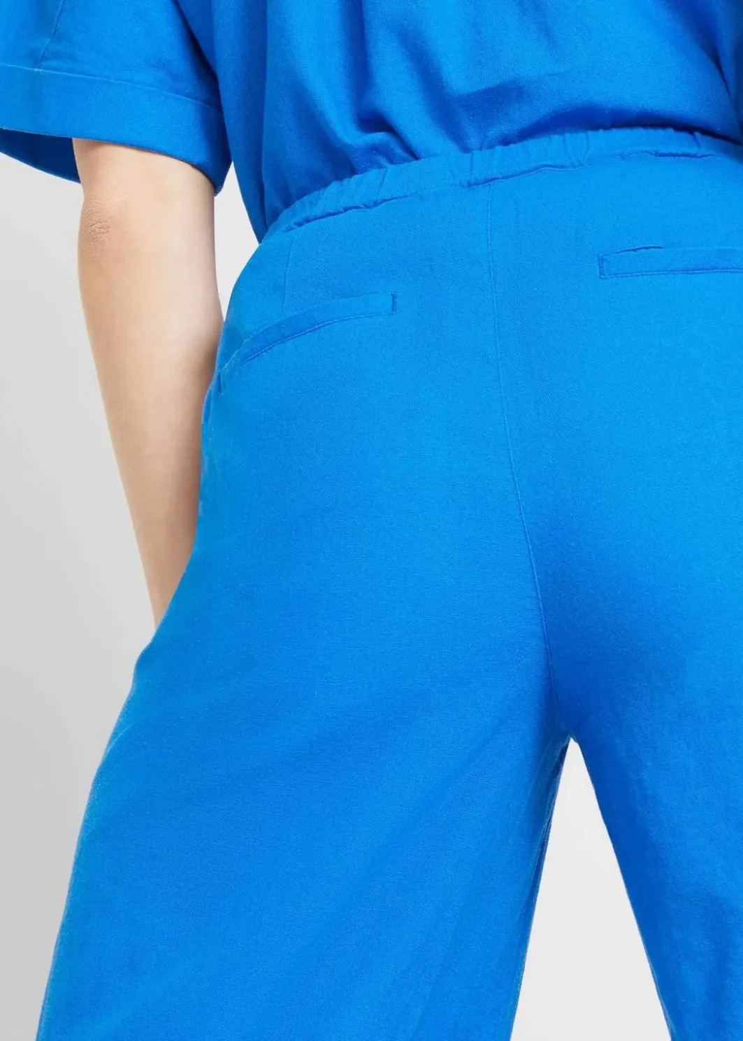 Hot Palazzo-Hose mit Leinen Damen Hosen|Bekleidung·Kleider