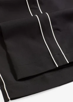 New Palazzo-Hose mit Zierstreifen Damen Bekleidung·Kleider|Hosen