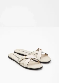 New Pantoletten mit dekorativer Schnalle Damen Strandmode|Sommerschuhe