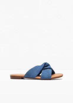 Damen bonprix Sommerschuhe|Pantoletten mit Knoten