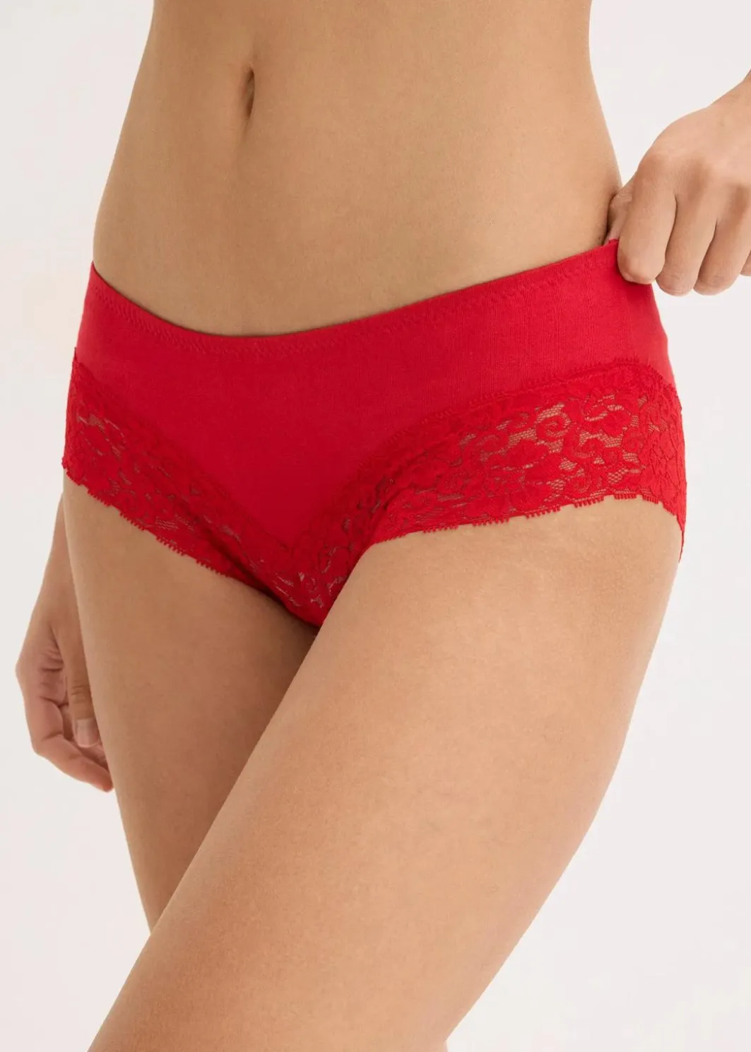 Clearance Panty mit Spitze (4er Pack) Damen Wäsche·Baumwollunterwäsche|Wäsche·Höschen