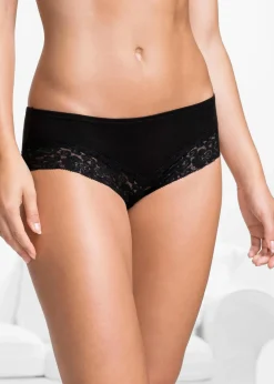 Sale Panty mit Spitze (4er Pack) Damen Höschen|Baumwollunterwäsche