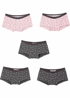Kinder bonprix Mehrfachpacks|Mädchen·Unterwäsche|Panty mit weicher Baumwolle (5er-Pack)