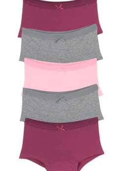 Kinder bonprix Mehrfachpacks|Mädchen·Unterwäsche|Panty mit weicher Baumwolle (5er Pack)