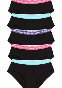 Kinder bonprix Mehrfachpacks|Mädchen·Unterwäsche|Panty mit weicher Bio-Baumwolle (5er Pack)