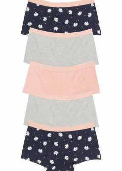 Panty mit weicher Bio-Baumwolle (5er Pack) Kinder Mehrfachpacks|Mädchen·Unterwäsche