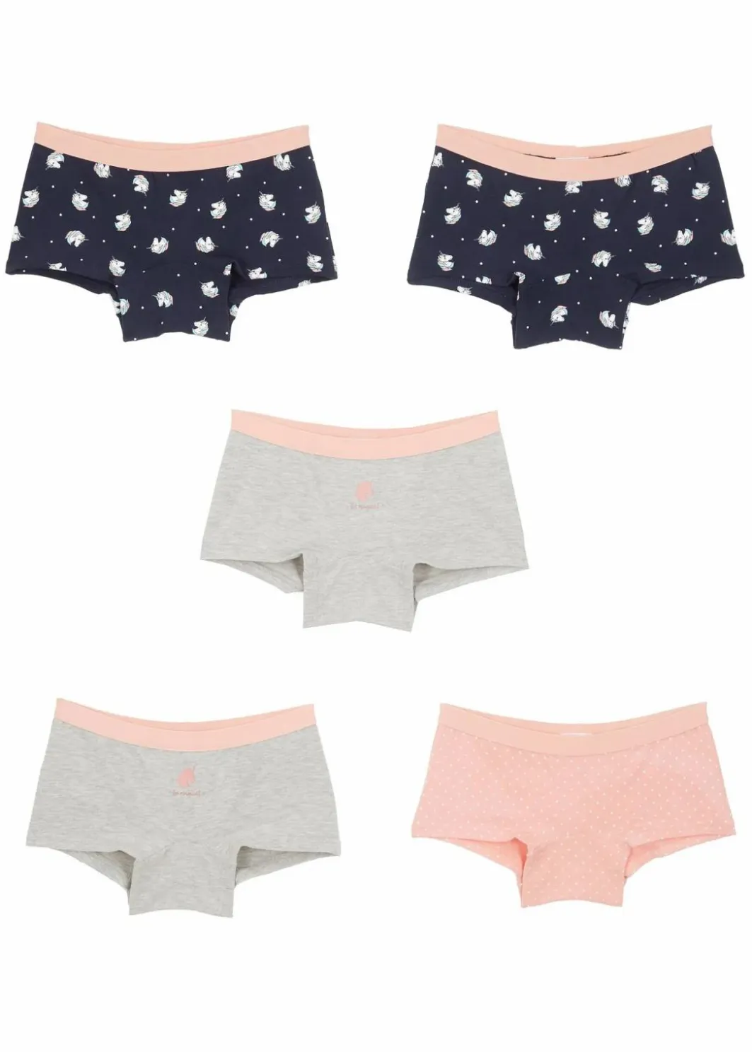 Panty mit weicher Bio-Baumwolle (5er Pack) Kinder Mehrfachpacks|Mädchen·Unterwäsche