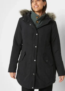 New Parka mit seitlichen Reißverschlüssen zur Weitenregulierung Damen Bekleidung·Hosen|Jacken & Mäntel