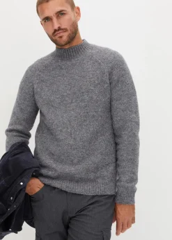 Herren bonprix Große Größen|Pullover & Strickjacken|pflegeleichter Grobstrick-Pullover