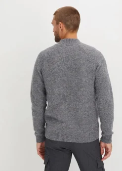 Herren bonprix Große Größen|Pullover & Strickjacken|pflegeleichter Grobstrick-Pullover