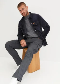 Herren bonprix Große Größen|Pullover & Strickjacken|pflegeleichter Grobstrick-Pullover