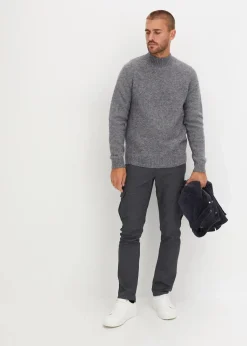 Herren bonprix Große Größen|Pullover & Strickjacken|pflegeleichter Grobstrick-Pullover
