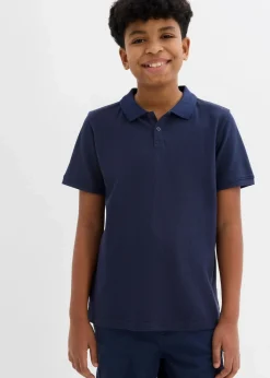 Hot Piqué Poloshirt aus reiner Baumwolle Kinder Jungen 9-16 Jahre·Shirts