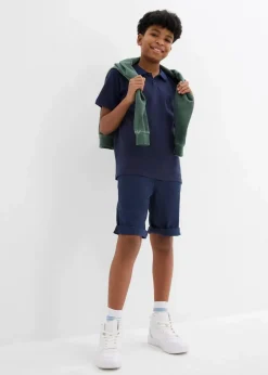 Hot Piqué Poloshirt aus reiner Baumwolle Kinder Jungen 9-16 Jahre·Shirts