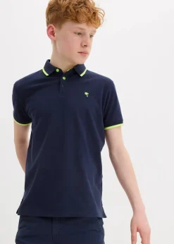 Kinder bonprix Jungen 9-16 Jahre·Shirts|Pique-Poloshirt aus reiner Baumwolle