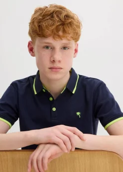 Kinder bonprix Jungen 9-16 Jahre·Shirts|Pique-Poloshirt aus reiner Baumwolle