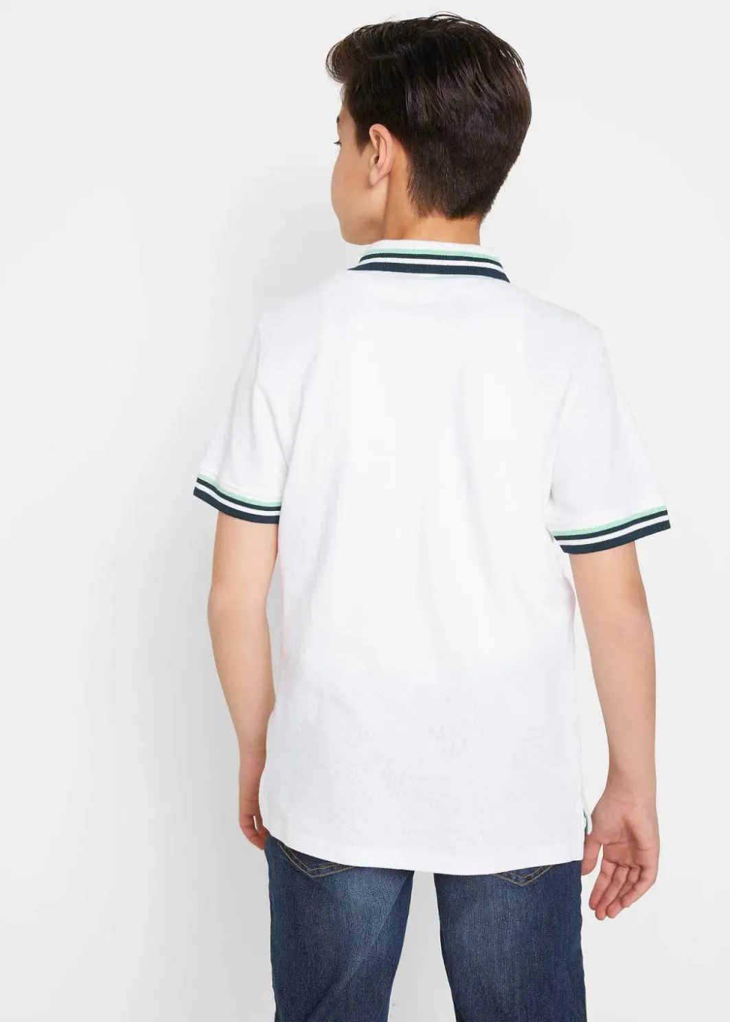 New Pique-Poloshirt aus reiner Bio-Baumwolle Kinder Jungen 9-16 Jahre·Shirts|Jungen 2-8 Jahre·Nachhaltigere Materialien