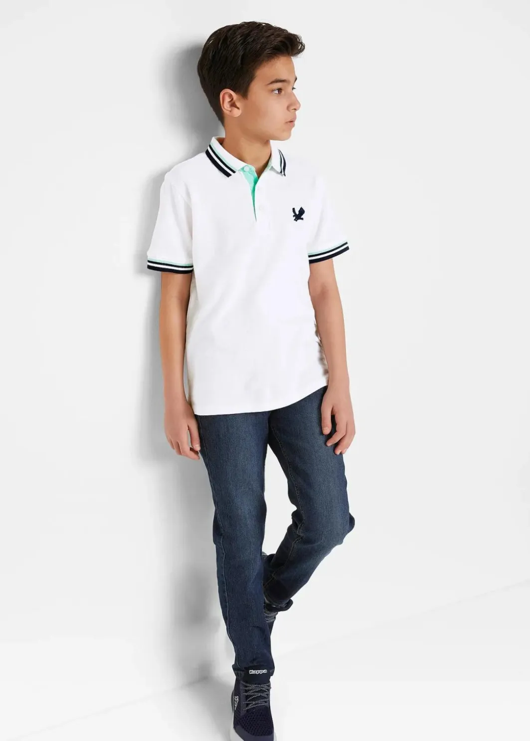 New Pique-Poloshirt aus reiner Bio-Baumwolle Kinder Jungen 9-16 Jahre·Shirts|Jungen 2-8 Jahre·Nachhaltigere Materialien