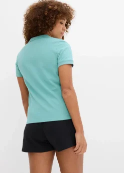 New Piqué-Poloshirt aus reiner Bio-Baumwolle Damen Bekleidung·Röcke|Basics