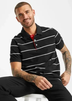 Herren bonprix Shirts & Polos|Piqué-Poloshirt aus reiner Baumwolle (2er Pack)
