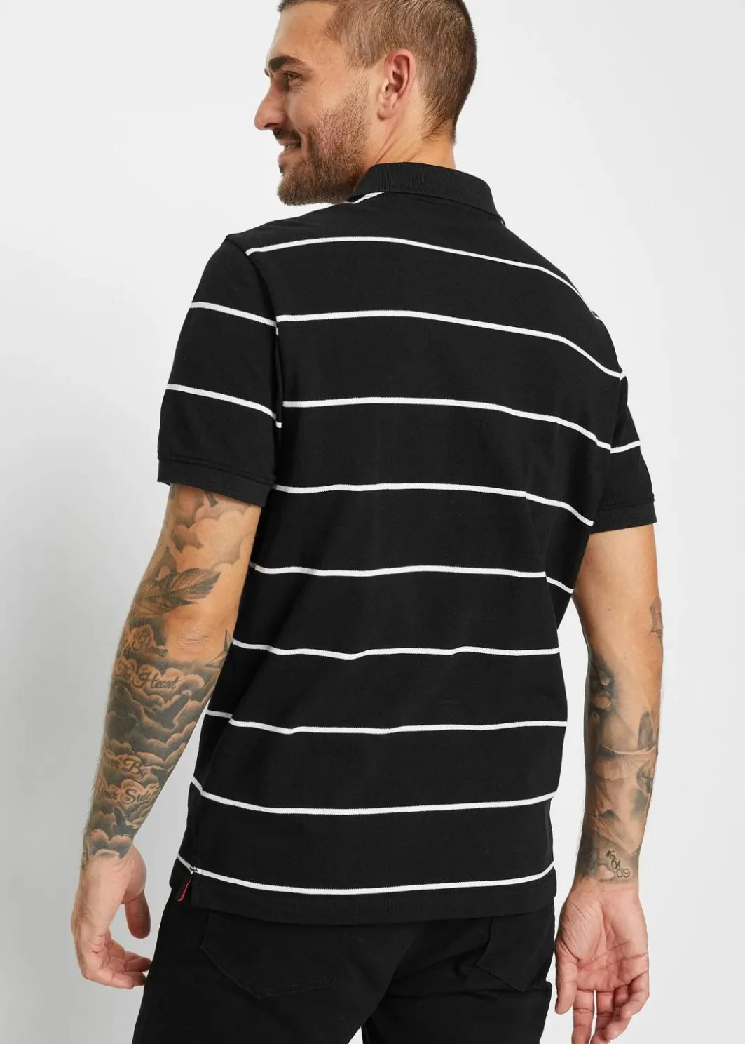 Herren bonprix Shirts & Polos|Piqué-Poloshirt aus reiner Baumwolle (2er Pack)