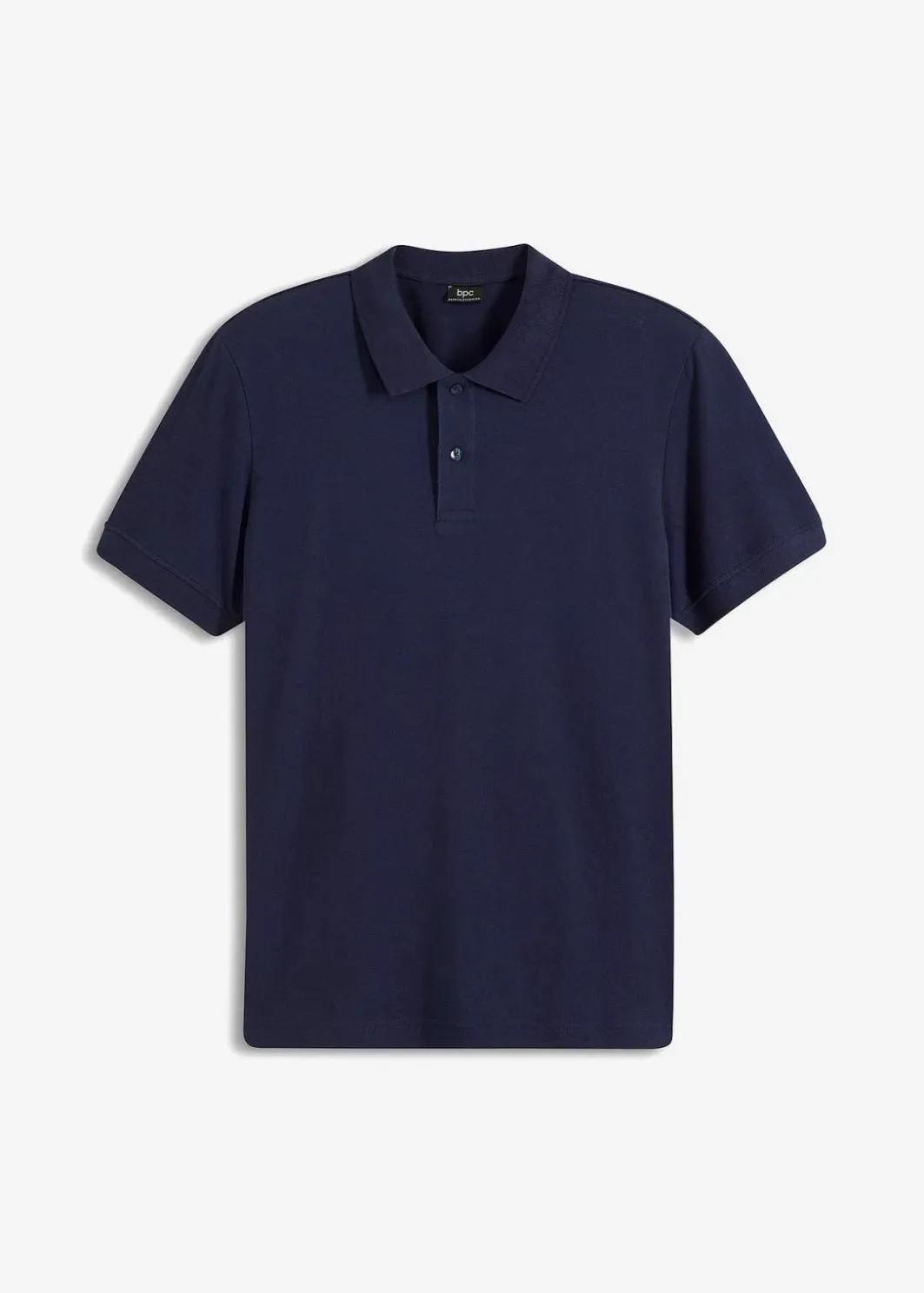 Herren bonprix Große Größen|Basics|Piqué-Poloshirt aus reiner Bio-Baumwolle