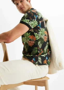 Online Piqué-Poloshirt aus reiner Baumwolle Herren Große Größen|Shirts & Polos