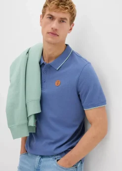 Herren bonprix Shirts & Polos|Große Größen|Piqué-Poloshirt aus reiner Bio-Baumwolle