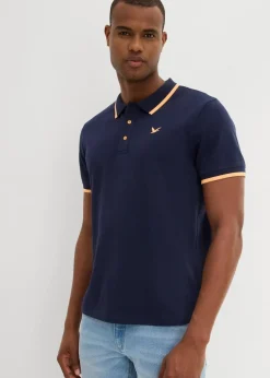 Outlet Piqué-Poloshirt aus reiner Bio-Baumwolle (2er Pack) Herren Große Größen|Shirts & Polos