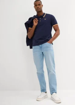 Outlet Piqué-Poloshirt aus reiner Bio-Baumwolle (2er Pack) Herren Große Größen|Shirts & Polos